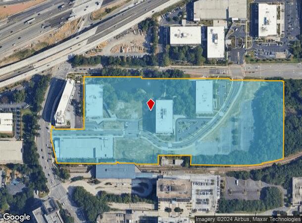  5775 Peachtree Dunwoody Rd, Atlanta, GA Parcel Map