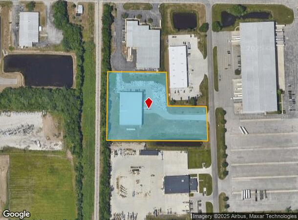  7103 Enterprise Dr, Norton Shores, MI Parcel Map