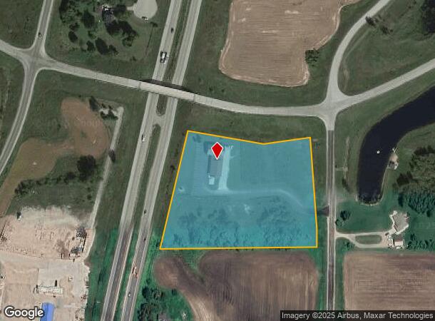  2839 E Frontage Rd, Abrams, WI Parcel Map