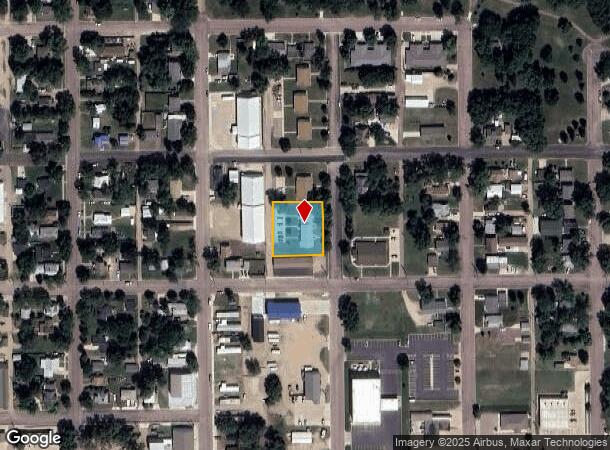  615 S Main St, Mitchell, SD Parcel Map