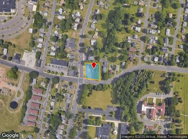  2005 Corbin Ave, New Britain, CT Parcel Map