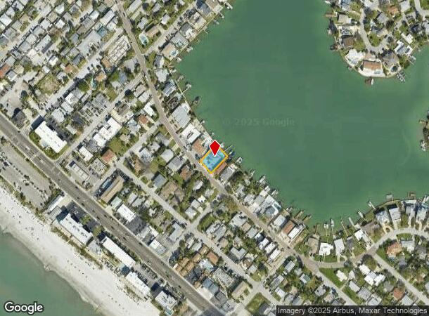  14225 N Bayshore Dr, Madeira Beach, FL Parcel Map
