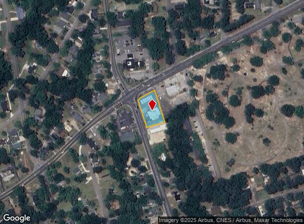  1412 Fayetteville Rd, Rockingham, NC Parcel Map