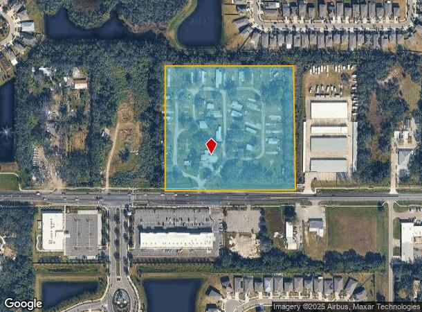 740 Eleton Springs Dr, Wimauma, FL Parcel Map