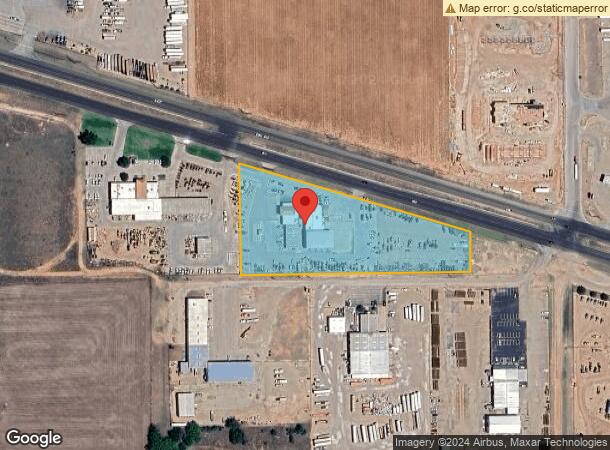  2122 E Slaton Rd, Lubbock, TX Parcel Map