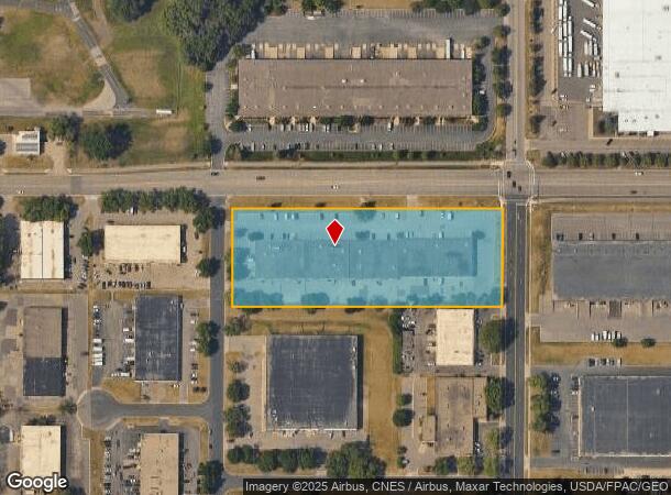 1129 Cliff Rd E, Burnsville, MN Parcel Map