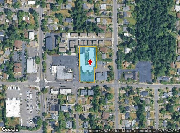 604 Ne 165Th St, Shoreline, WA Parcel Map