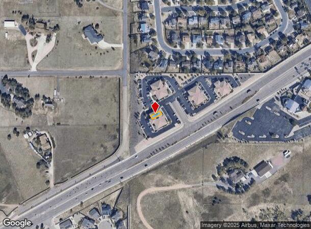  3210 E Woodmen Rd, Colorado Springs, CO Parcel Map
