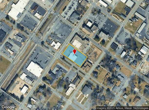 100 N Limestone St, Gaffney, SC Parcel Map