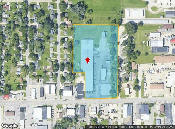 2640 Falls Ave, Waterloo, IA Parcel Map
