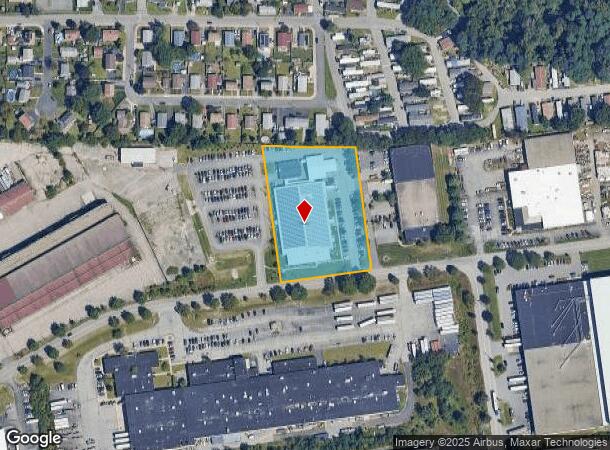  525 Narragansett Park Dr, Pawtucket, RI Parcel Map