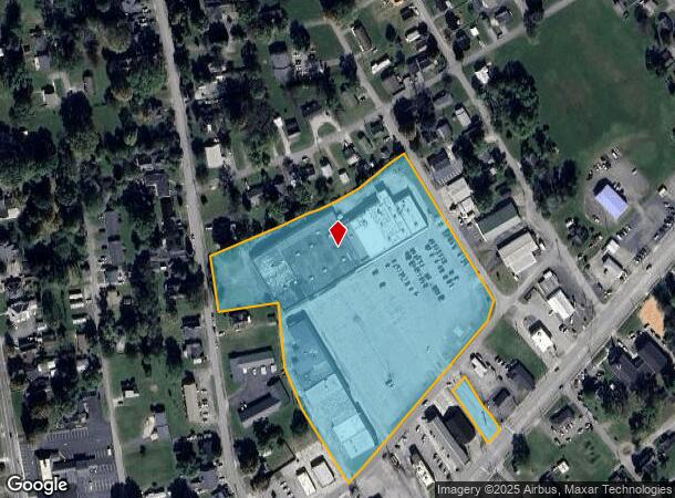 Maple St, Campbellsville, KY Parcel Map