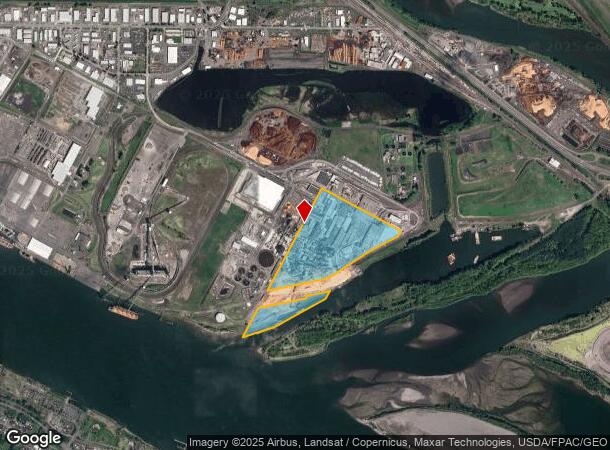 300 Fibre Way, Longview, WA Parcel Map