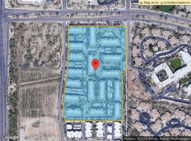  7355 E Thompson Peak Pky, Scottsdale, AZ Parcel Map