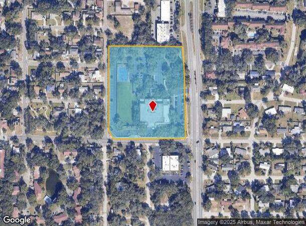  10402 N 56Th St, Temple Terrace, FL Parcel Map