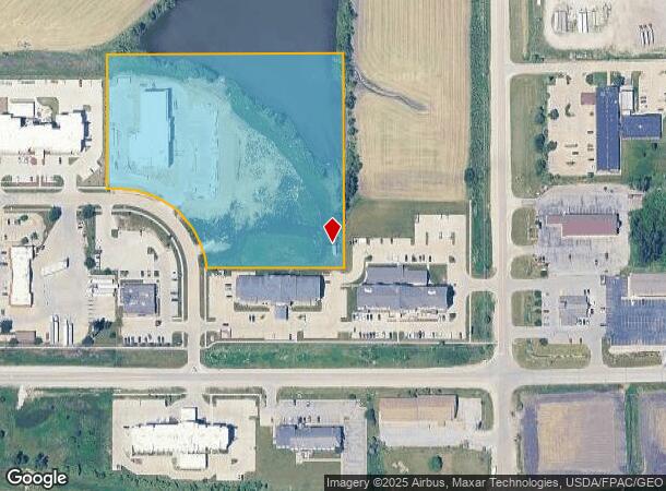 2125 Isaac Newton Dr, Ames, IA Parcel Map