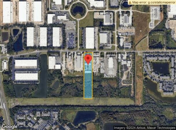  9619-9627 Palm River Rd, Tampa, FL Parcel Map