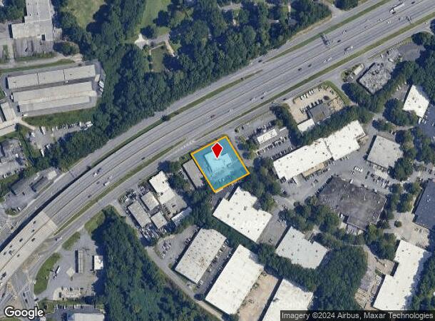  6489 Peachtree Industrial Blvd, Atlanta, GA Parcel Map