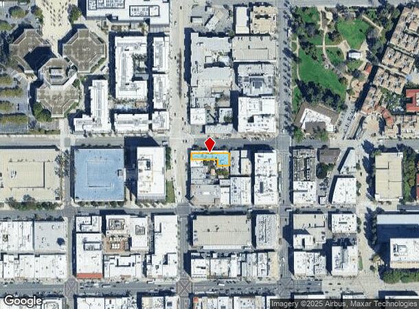  2 E Holly St, Pasadena, CA Parcel Map