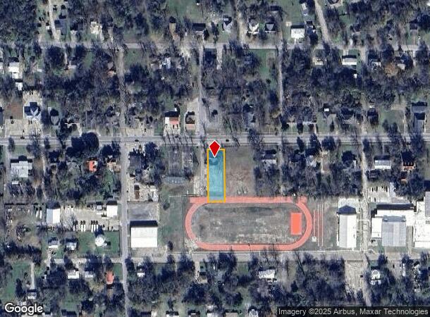 1210 W Main St, Clarksville, TX Parcel Map