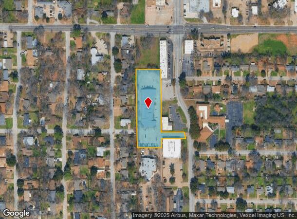  1000 N Davis Dr, Arlington, TX Parcel Map