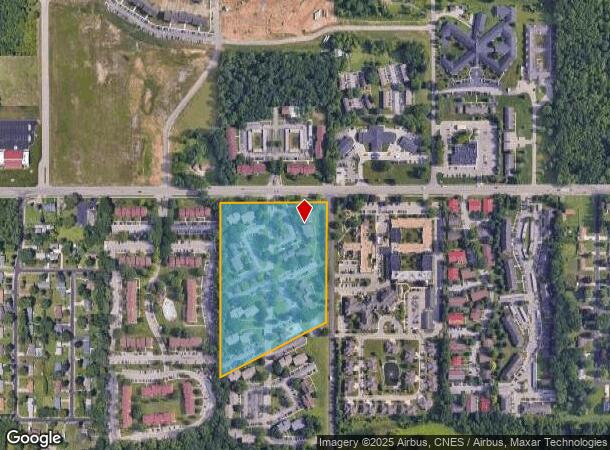 2940 Pheasant Run Dr, Jackson, MI Parcel Map