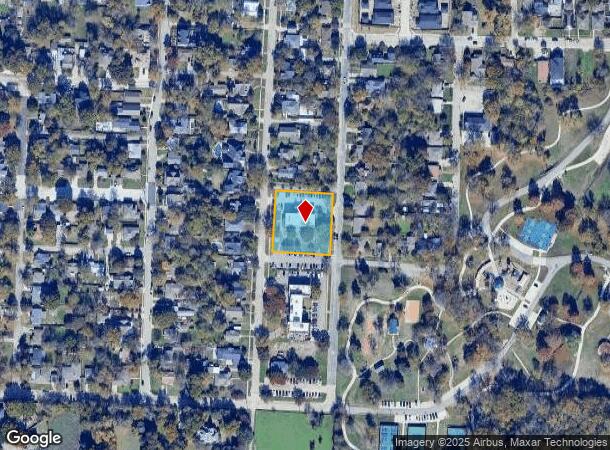  708 S College St, Mckinney, TX Parcel Map