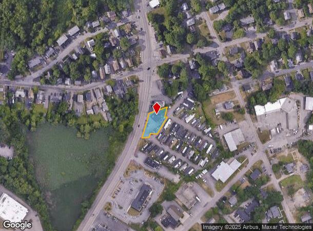  635 E Washington St, North Attleboro, MA Parcel Map