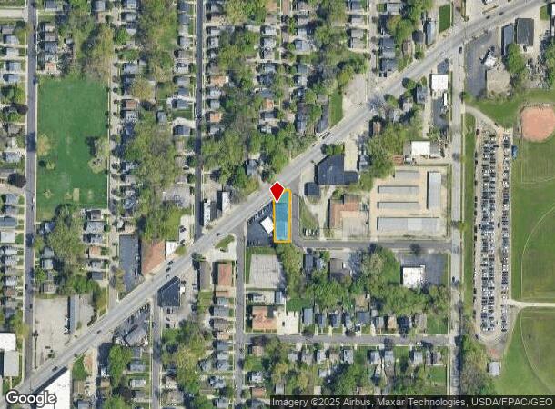 382 E Cuyahoga Falls Ave, Akron, OH Parcel Map