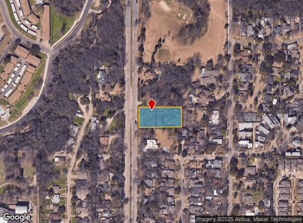  814 N Hampton Rd, Dallas, TX Parcel Map