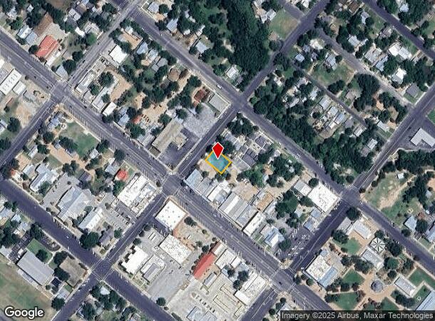 105 N Orange St, Fredericksburg, TX Parcel Map