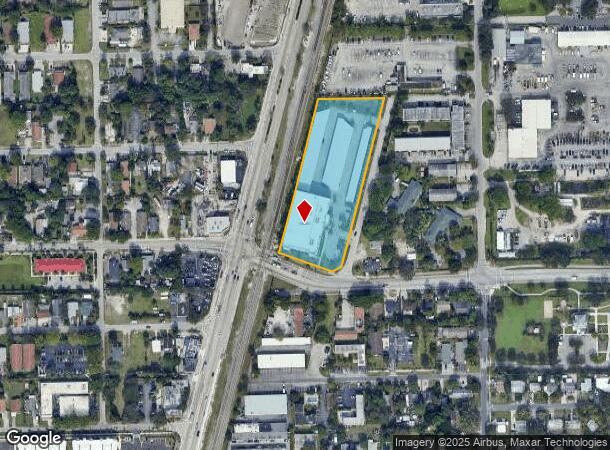 1001 Ne 1St Ave, Pompano Beach, FL Parcel Map