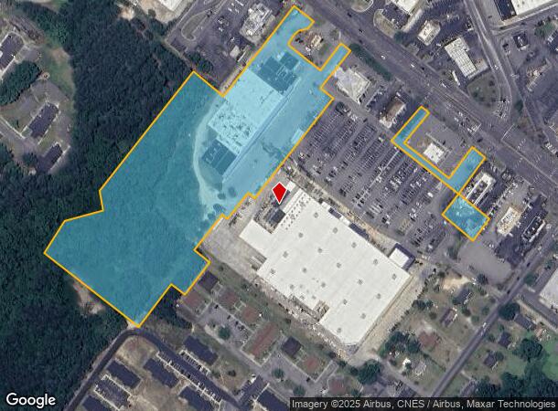  1308 E Broad Ave, Rockingham, NC Parcel Map