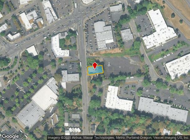 12090 Sw Hall Blvd, Portland, OR Parcel Map