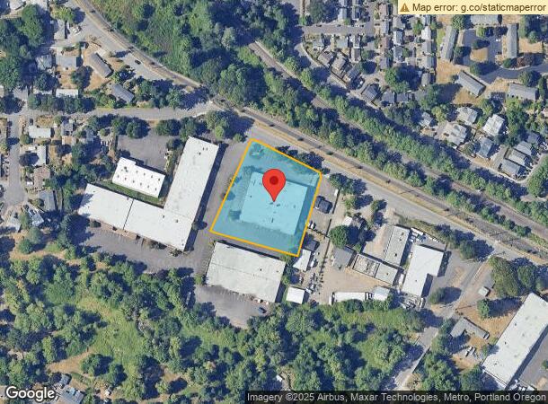  9800 Sw Tigard St, Portland, OR Parcel Map