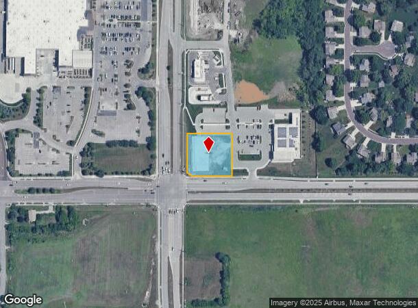  15895 W Metcalf Ave, Overland Park, KS Parcel Map