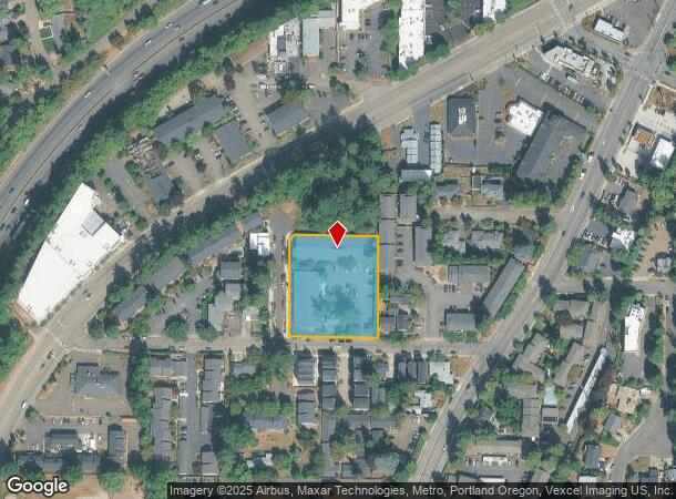 4611 Sw Luradel St, Portland, OR Parcel Map
