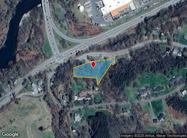 114 Southside Dr, Oneonta, NY Parcel Map