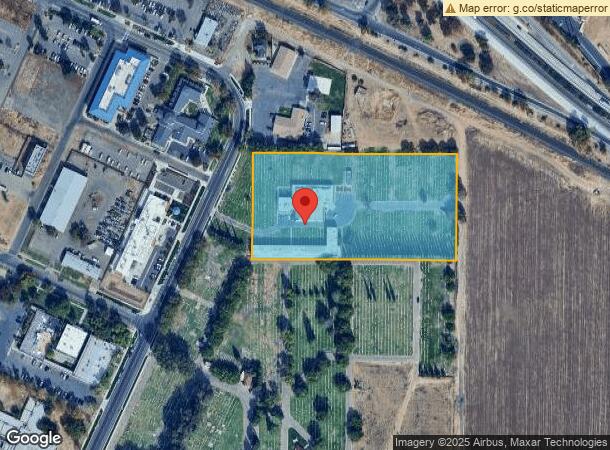  1480 B St, Merced, CA Parcel Map