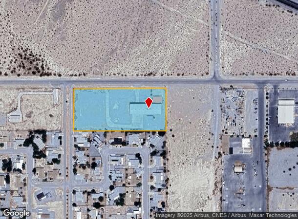 4191 E Dandelion St, Pahrump, NV Parcel Map