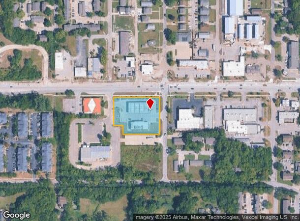  1703 W 6Th St, Lawrence, KS Parcel Map