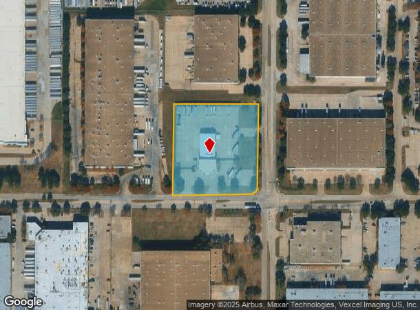1175 Post N Paddock St, Grand Prairie, TX Parcel Map