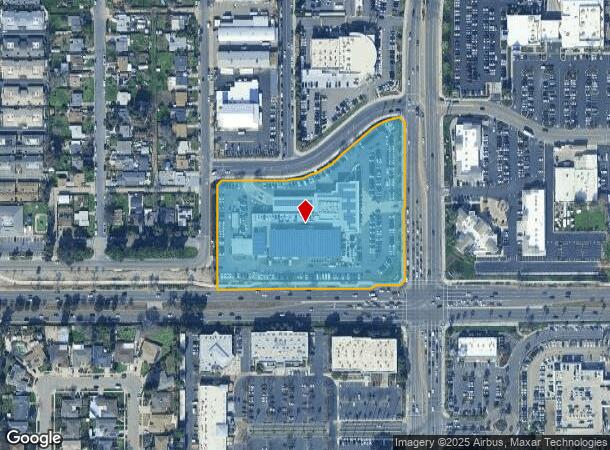 7055 N Palm Ave, Fresno, CA Parcel Map