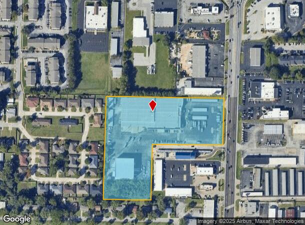 3145 S Campbell Ave, Springfield, MO Parcel Map