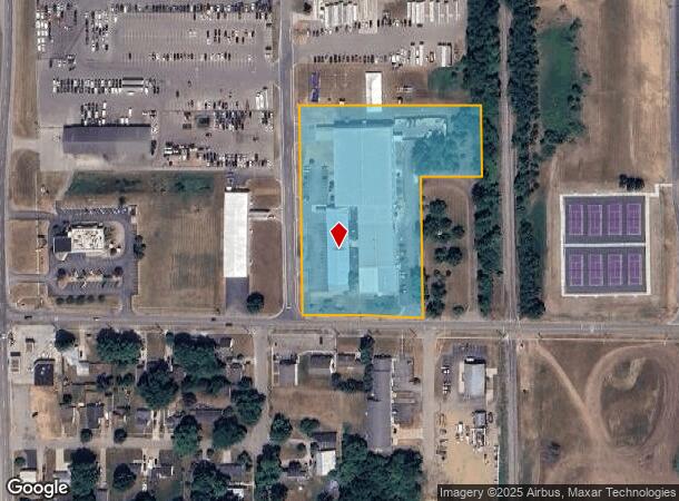 353 E Lyons St, Schoolcraft, MI Parcel Map