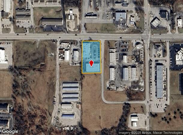  1605 W Mcclain Ave, Scottsburg, IN Parcel Map