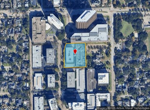  1717 Saint James Pl, Houston, TX Parcel Map