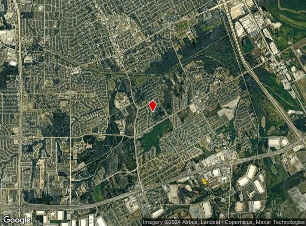  3801 Cleveland Rd, Dallas, TX Parcel Map