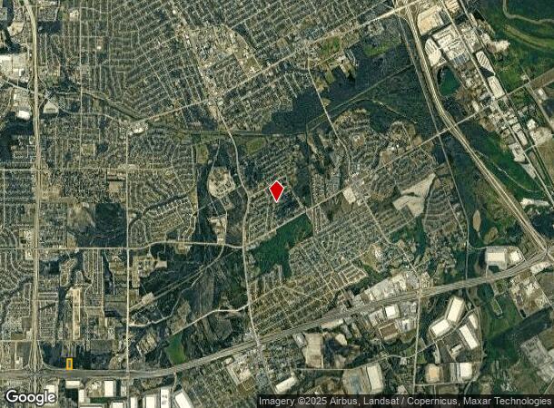  410 Pinnacle Dr, Dallas, TX Parcel Map