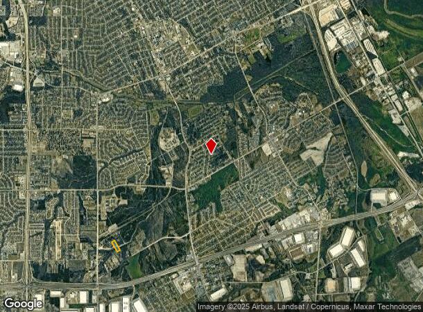  1527 E Wheatland Rd, Dallas, TX Parcel Map